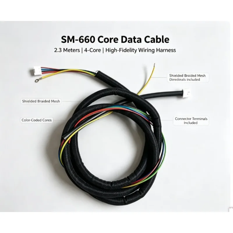 Luxury massage chair accessories SM-660L movement cable, data cable 4 core cable