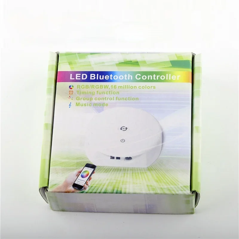 DC12-24V RGB RGBW UFO บลูทูธ16ล้านสี iOS Android LED ควบคุมฟังก์ชั่นกลุ่มควบคุมโหมดเพลง