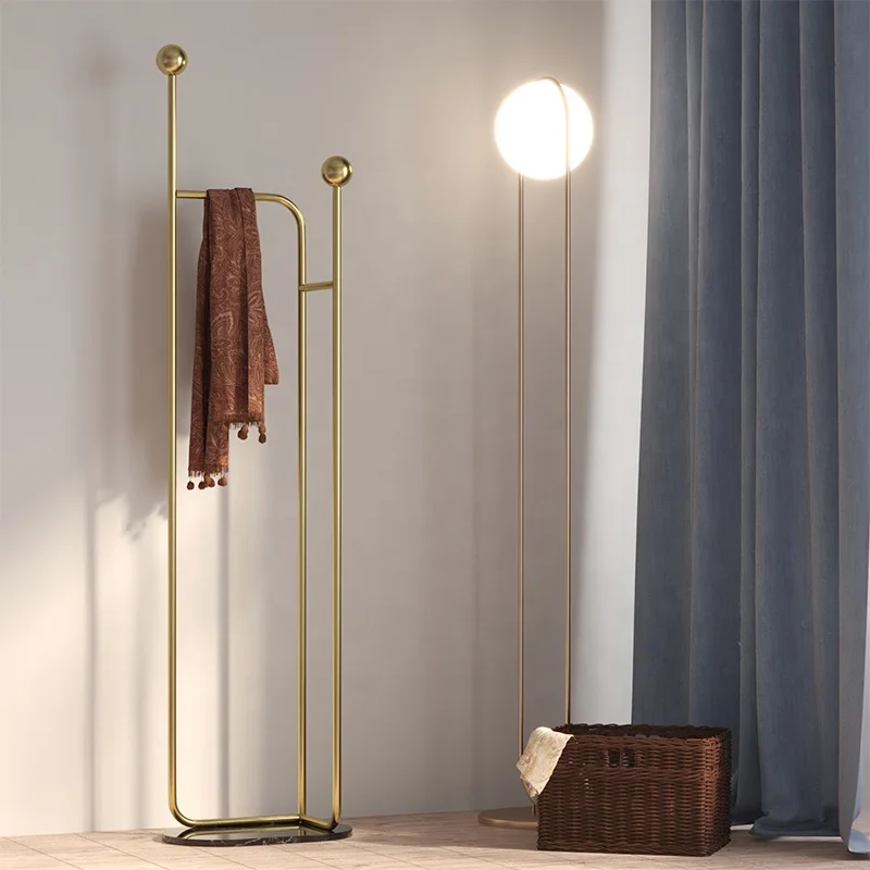Minimalist Modern Hanger Nordic Home Floor Hanger Bedroom Small Family Narrow