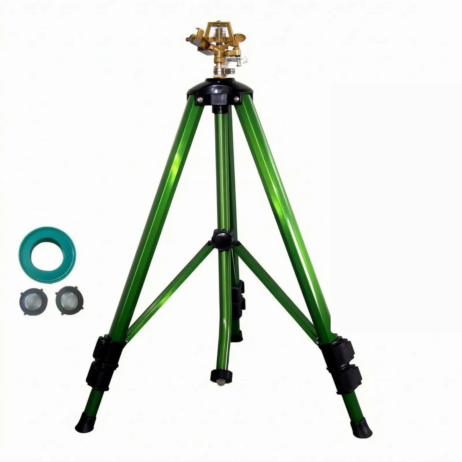 Adjustable Tripod Sprinkler Heavy Duty Extendable Sprinkler Head Easy to Set Up