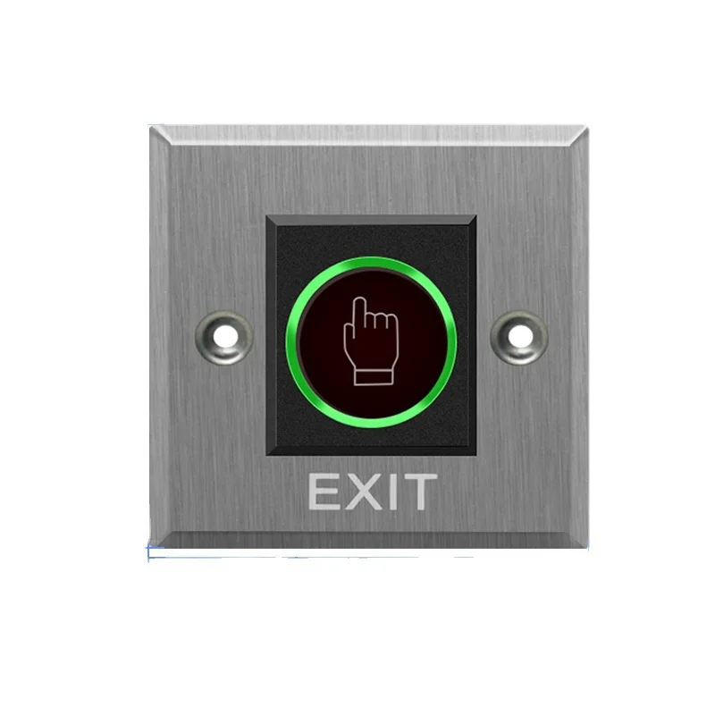 NO COM NC LED light Infrared Lock Exit Button IR Door Release Switch Contactless Door Lock Release Switch No Touch