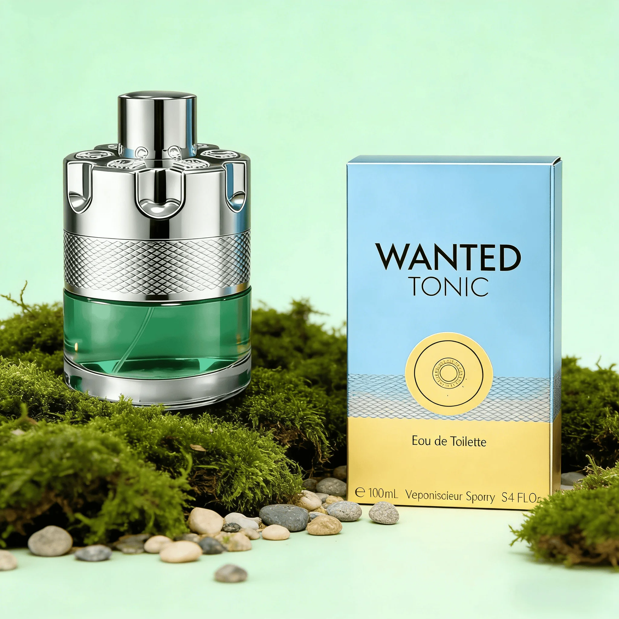 

The Most Wanted men Eau De Parfum Intense Spray 3.3 oz Spicy woody notes Long-lasting fragrance