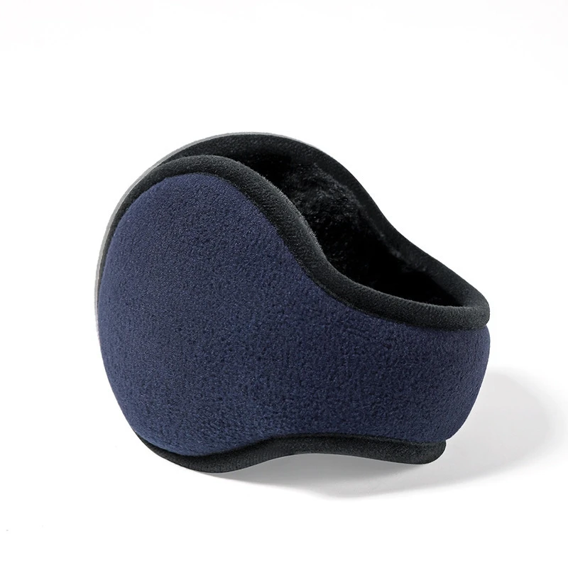 Earmuffs à prova de vento para homens e mulheres, protetor auricular, grosso, luxuoso, velo, ao ar livre, ciclismo, macio, quente, inverno