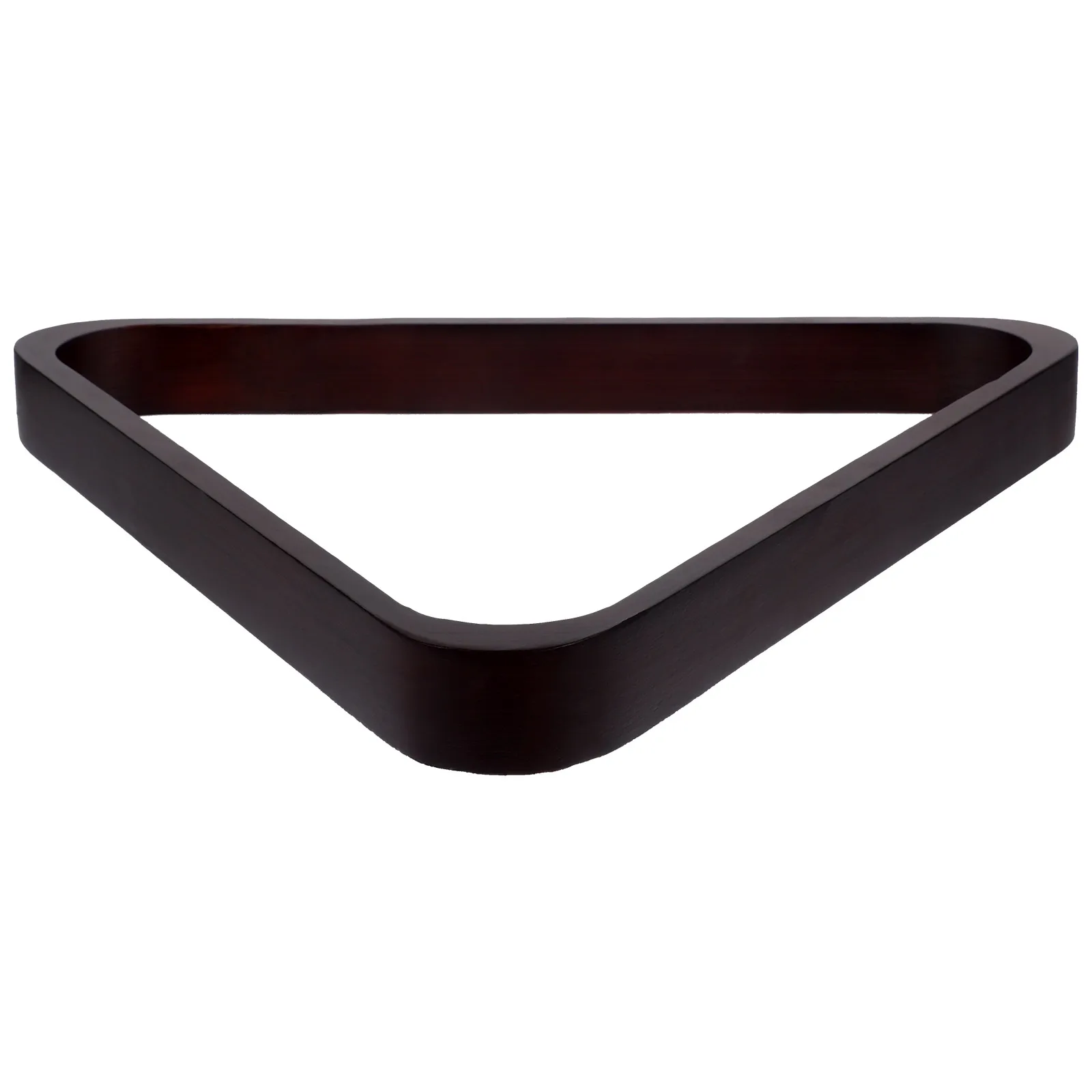 

Wooden Billiard Rack Triangle Table Accessory Lightweight Storage Red Color 9 Sturdy Structure Easy Use