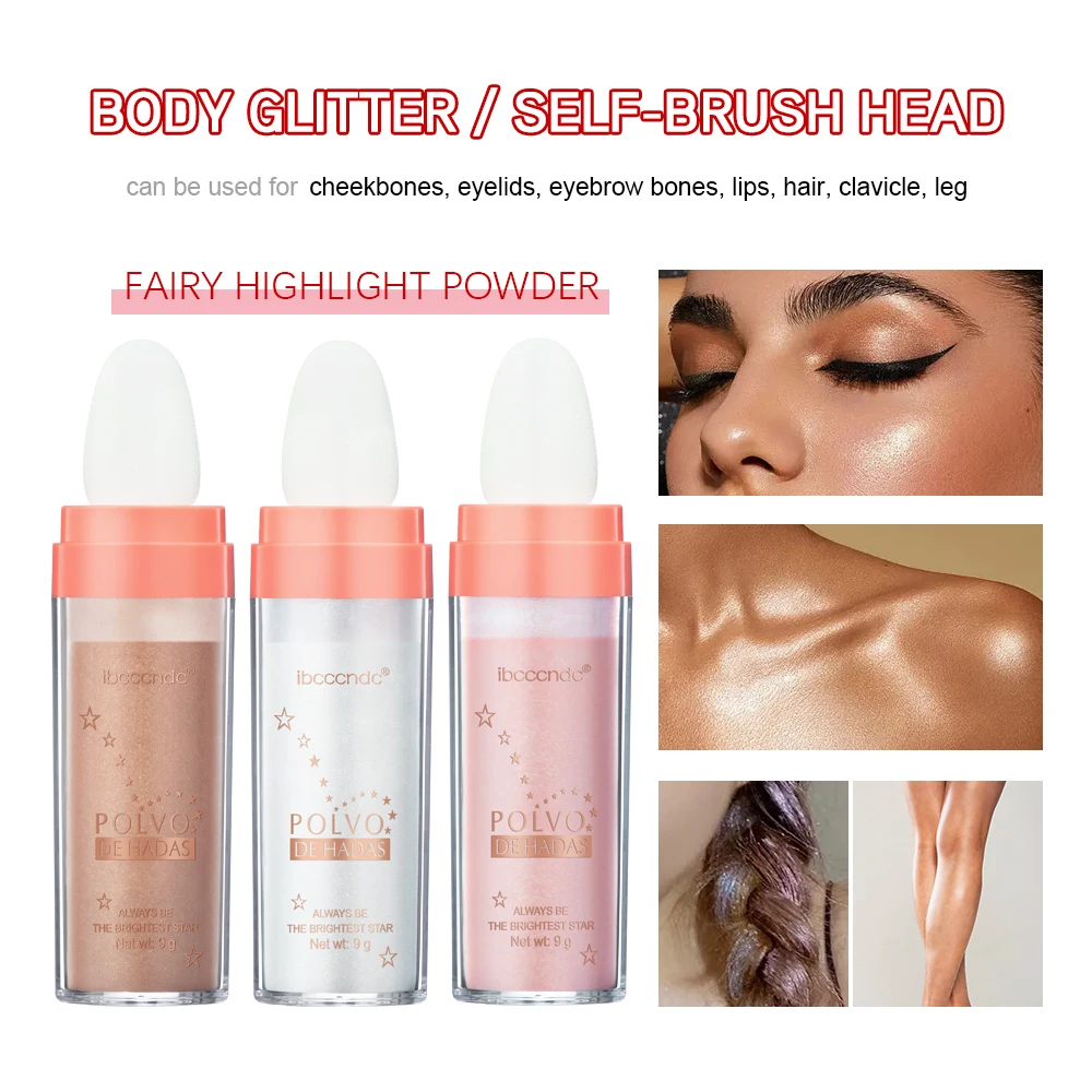 High Gloss Waterproof Multifunctional Glitter Gel Makeup Decoration For Party Festival Eye Nail Hair Body Face Art Fairy powder