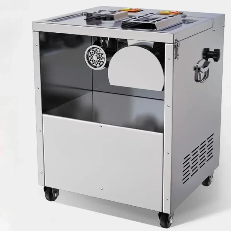 Customized Meat Grinder Commercial Large Stainless Steel Shredding and Slicing Machine High Power Meat Enema Machine