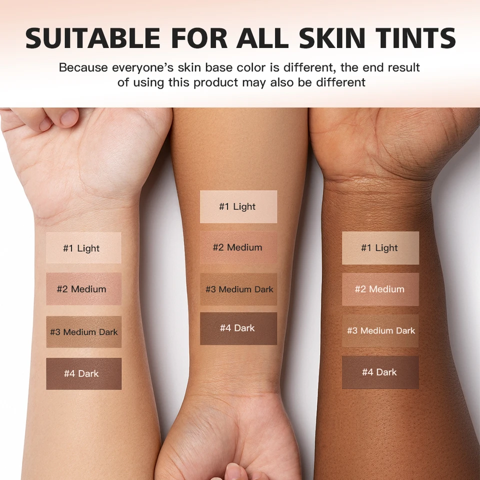 Color Changing Liquid Foundation Adaptive Skin Tone Buildable