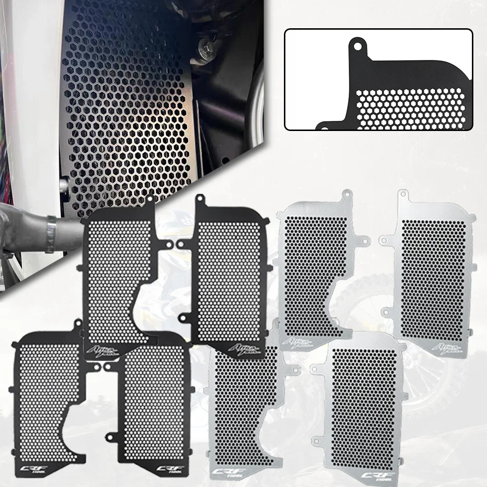 

2025 2024-2020 Защитная крышка решетки радиатора мотоцикла для Honda CRF1100L Africa Twin ADV CRF 1100 L Africa Twin Adventure Sports