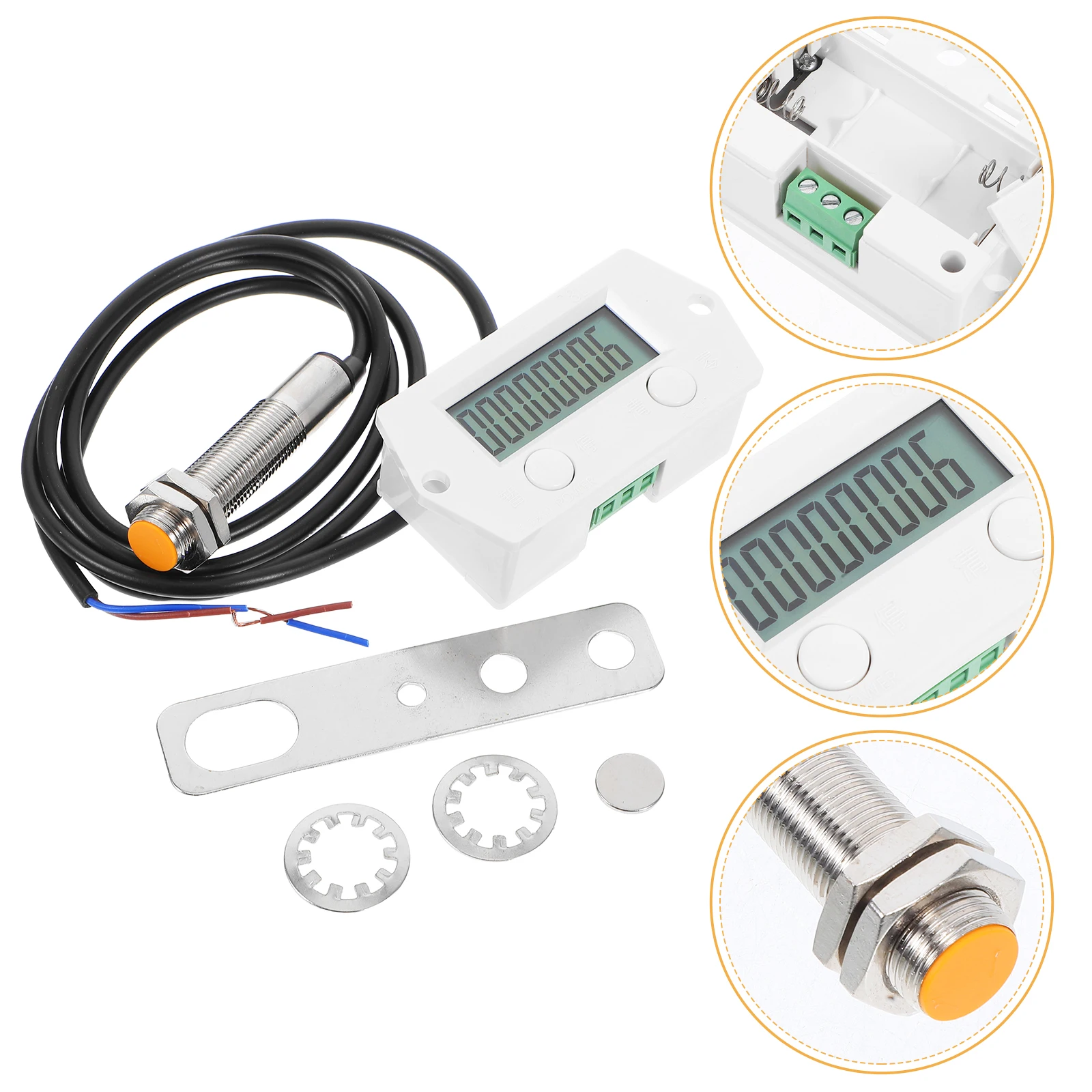 

Industrial Counter Digital Electronic Magnetic Counting Machine for Punch Tool Equipment High Precision Automatic Sensing
