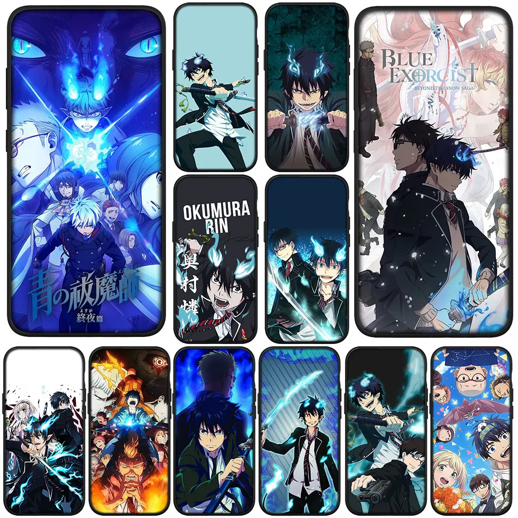 Чехол для телефона Xiaomi Redmi Note 12 10 11 9 8 Pro 10C 12C 8T 9A Note11 Note12 5G 4G Чехол Синий Экзорцисты Мягкий корпус