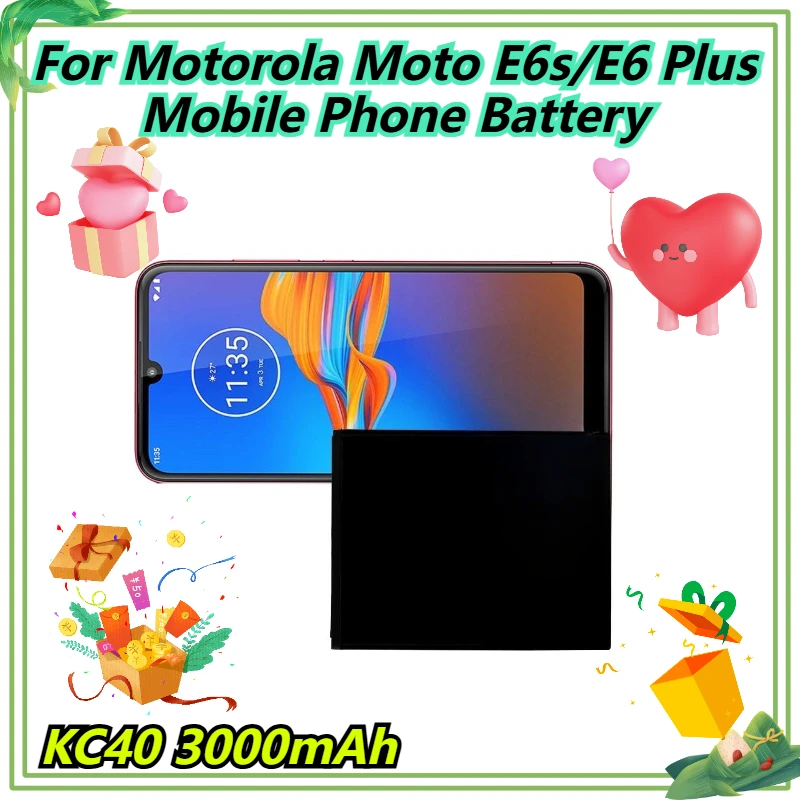 

KC40 3000 мАч для аккумулятора мобильного телефона Motorola Moto E6s/E6 Plus