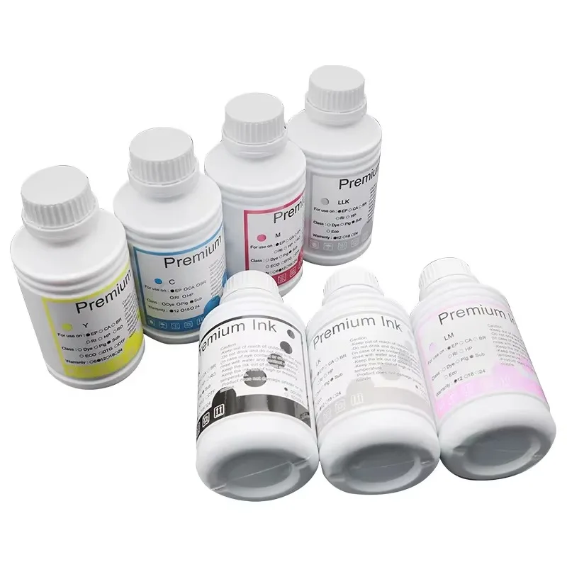 500ML Thermal Transfer Ink For Epson five seven generations head 4880 i3200 i1600 tx800 xp600 5113 4720 Printer Sublimation ink