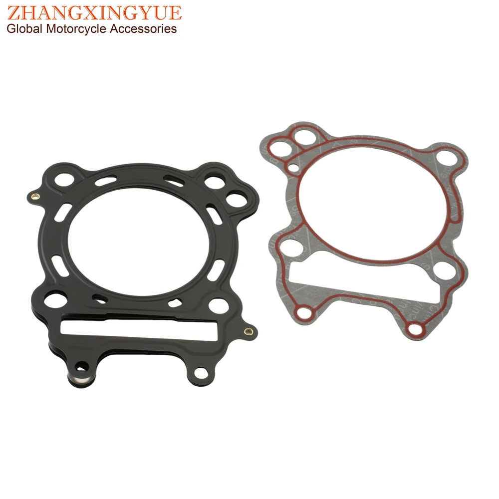 Skuter ATV uszczelka cylindra zestaw do SYM Cruisym300 GTS300 HD300 Joymax 300i Quad Lander 300cc 12191-RFA-001 12251-RFA-000
