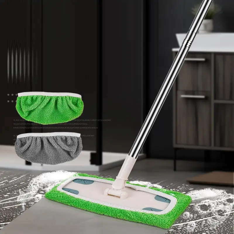 Washable Flat Mop Cover Pads 5Pcs Household Reusable Cloth Replaceable Multifunctional For Mop Accessories