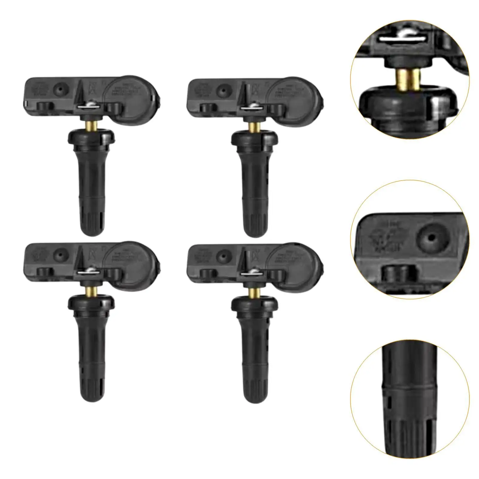 

4 Pieces Tire Pressure Sensor Spare Part Reliable for 5142340AA,56029465Ab, 56029465AC, 56029479AA, 56029479Ab, 56053036AA