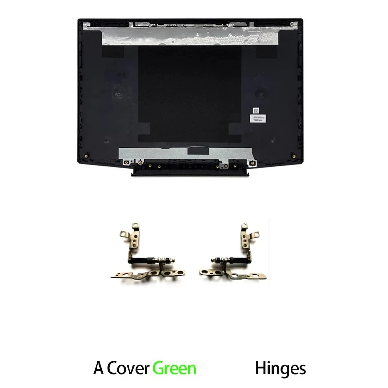 hp-pavilion-15-15-cx-15-cx0001la-グリーンモデル用ノートパソコンの外装部品：液晶ディスプレイ背面カバー、フロントベゼル、ヒンジ、パームレスト、および底面カバー。