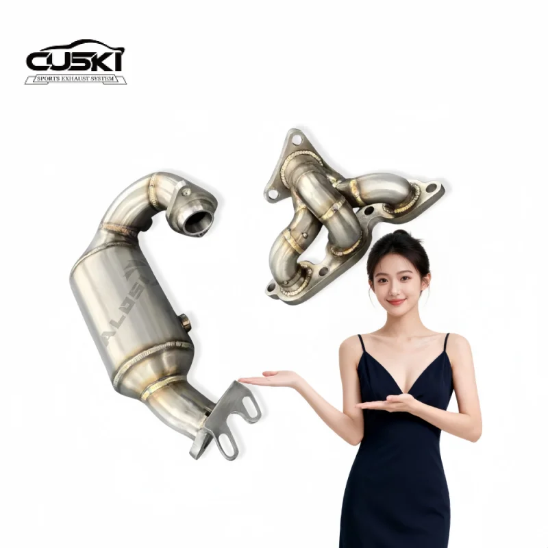 Head Exhaust Downpipe for Mercedes-Benz SMART 451 2009-2015 Exhaust Manifold ,exhaust Modification Reduce exhaust resistance