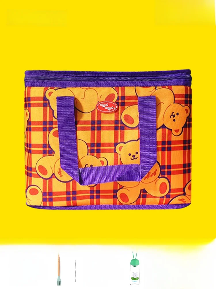 Glasslo & Wigglewiggle Collaborative Outdoor Draagbare Lunchtas Geïsoleerde Koelreistas Fly Storage Organizer
