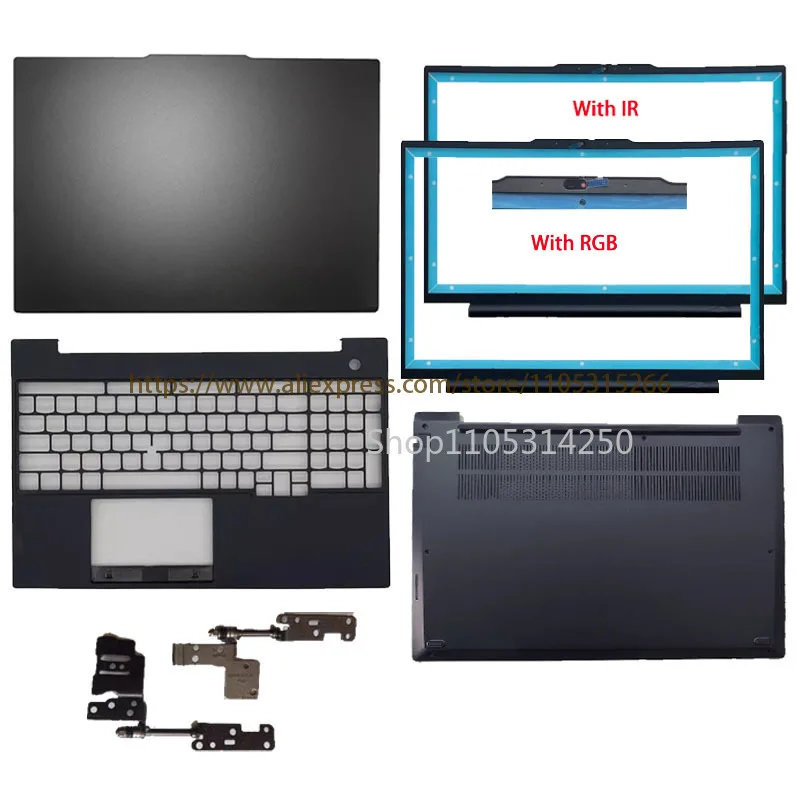 New For Thinkpad E16 Gen1 Gen2 Laptop LCD Screen Back Cover Front Bezel Upper Top Case Lower Bottom Cover Housing