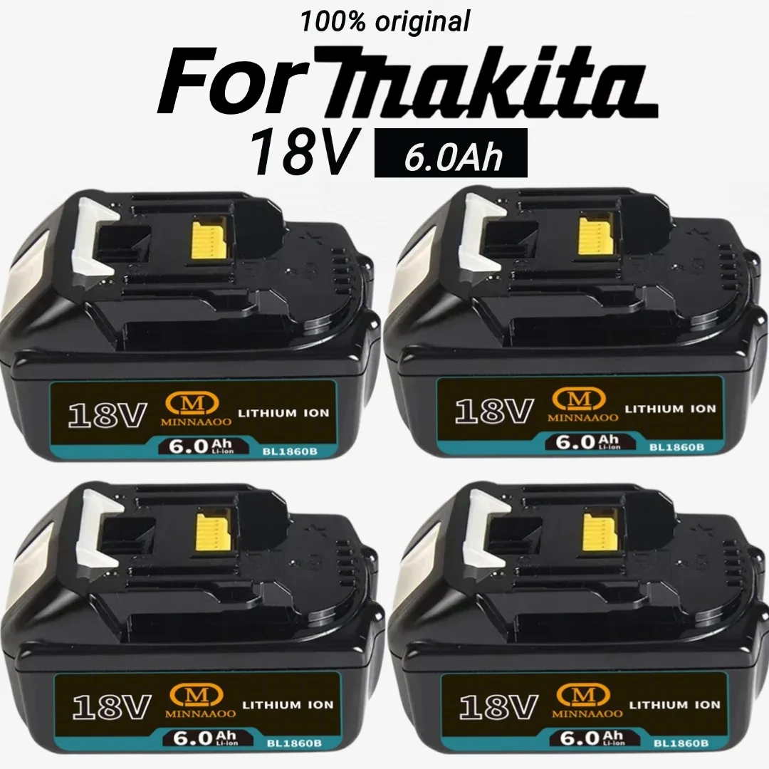 

Original For Makita 18V 5Ah/6Ah Battery BL1815/BL1830/BL1860 Replacement Li-ion for Makita LXT Power Tools
