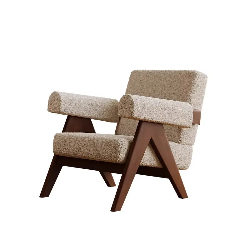 

Medieval wab leisure retro leisure chair designer hotel homestay reception negotiation cafe one table and two chair