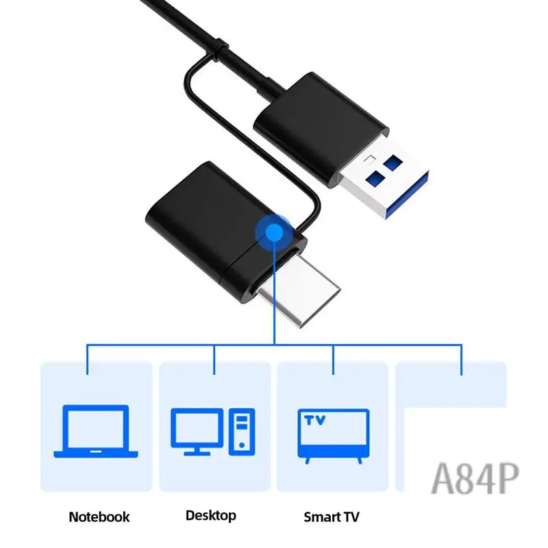 

SATA To USB 3.0 Type C USB 3.0 To SATA Adapter For 2.5 3.5 Inch Hard Drive Disk SSD HDD Fit For Windows 7/8/10/11 OSX