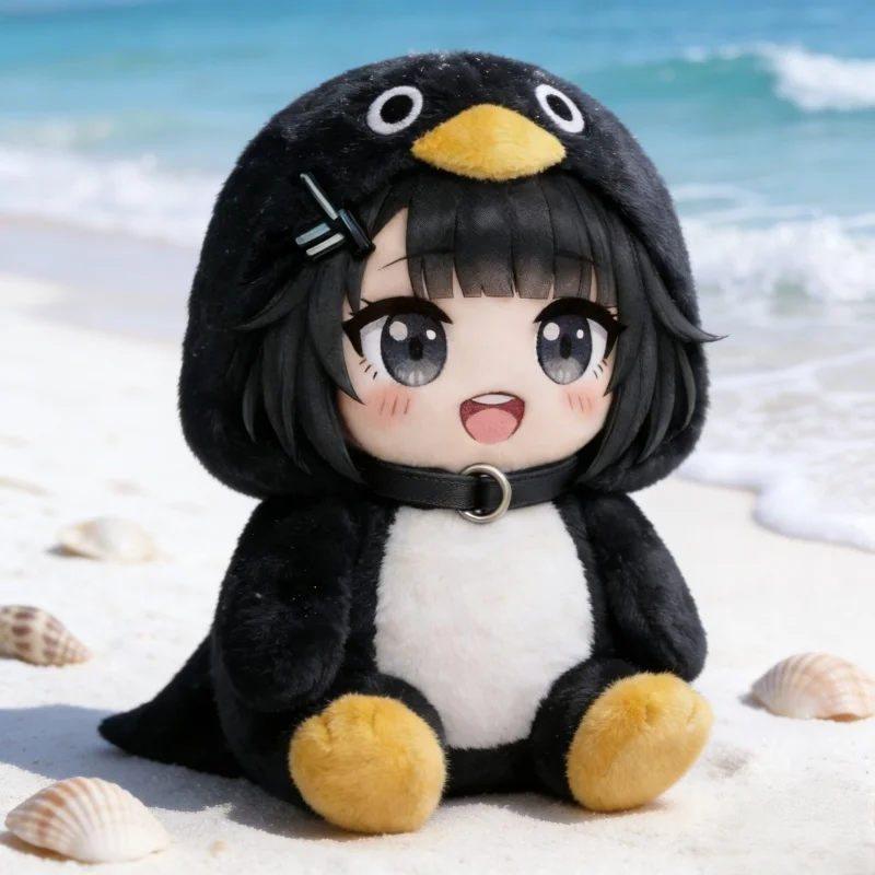 

In Stock 25cm Cute Plush Doll Penguin Gugugaga Can Make Sound Plush Toy Fans Decoration Birthday Gift In Stock