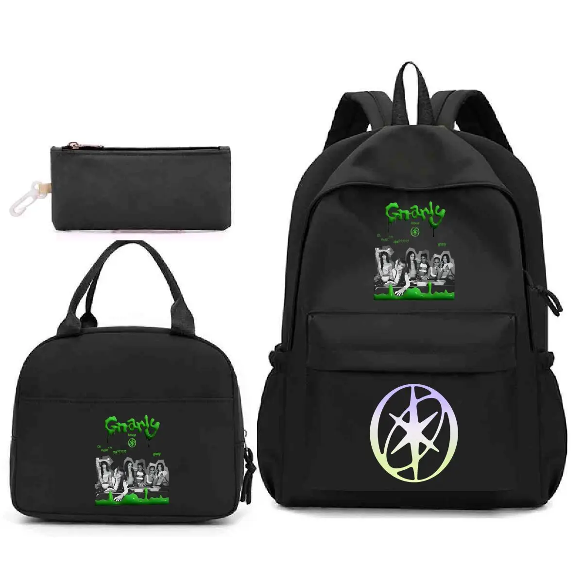 Casual Katseye Print Three Pie - Kids Outdoor Backpack recension och pris