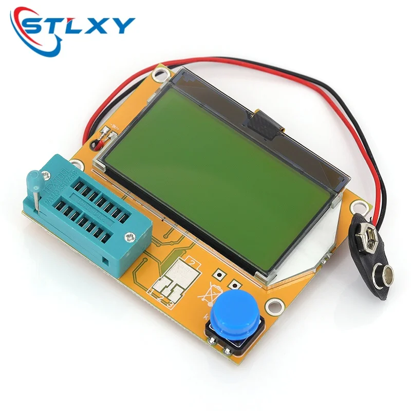 Stlxy LCR-T4 ESR Meter Transistor Tester Diode Triode Capacitance SCR Inductance New Drop Ship LCD Display Screen