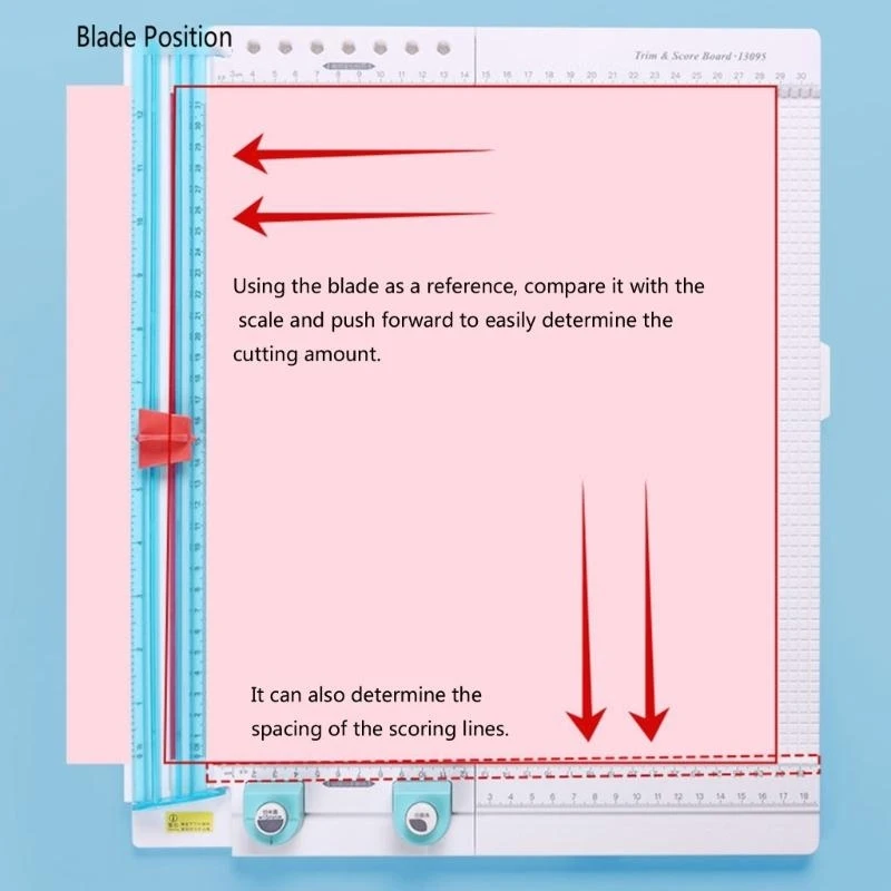 7 in 1 carta tagliata taglialette carta per taglierina per uffici per uffici forniture per le lame per le foto
