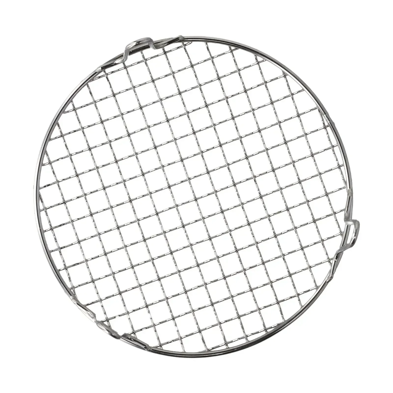 Practical Functional High Quality New BBQ Grid Home Net Outdoor Camping Even Mesh Heating Block Stainless Steel