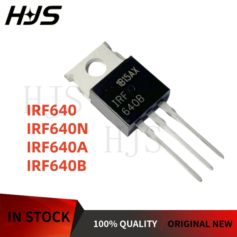 10PCS Brand New IRF640 IRF640N IRF640A IRF640B MOS field-effect Transistor TO-220 Transistor