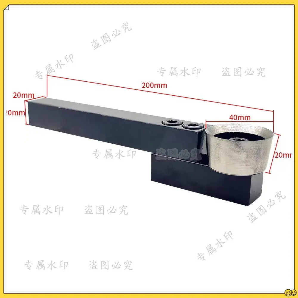 

1PCS 40MM/34MM Round High-Speed Steel Blade For Turning Round Wood Bar