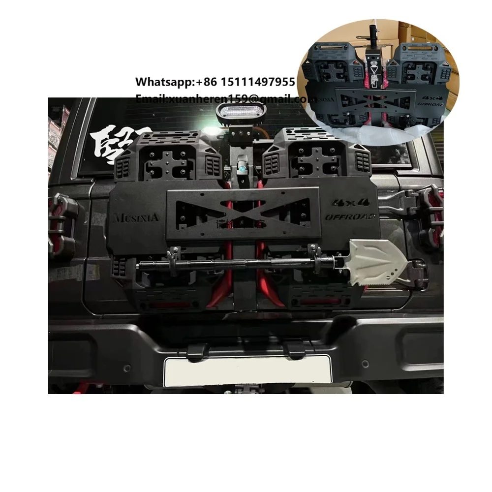 

Автомобильные внешние аксессуары для Jeep Wrangler JK: Комплект интегрированного оборудования для задней двери (багажника)