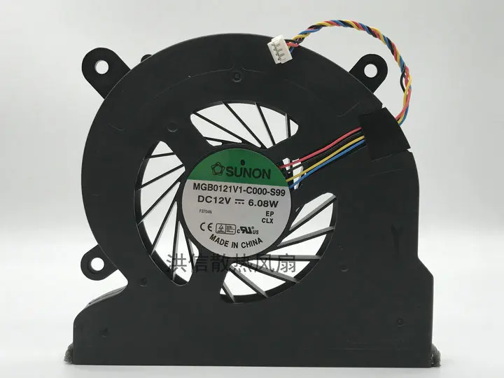 

SUNON MGB0121V1-C000-S99 DC 12V 6.08W 4-Wire Cooling Fan