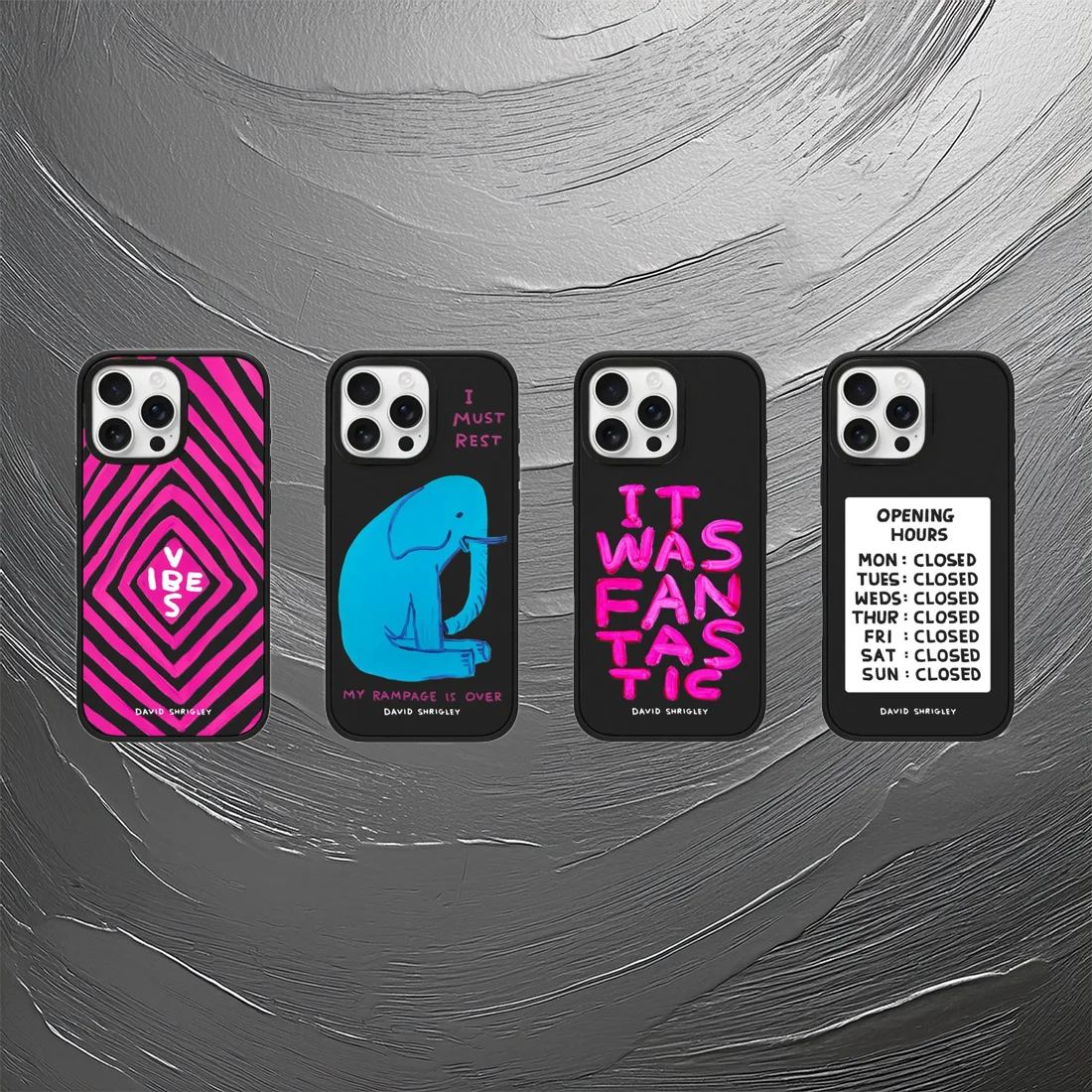 

Graffiti It Was Fantastic Matt Black Magnetic Phone Case for IPhone 16 ~ 13 Pro Max Cover