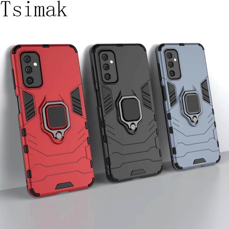 Armor Case For Samsung Galaxy A12 A13 A22 A32 A52 A52S A72 4G A02 A03S M12 M22 M32 M52 M13 M23 M33 M53 5G Phone Cover Back Coque