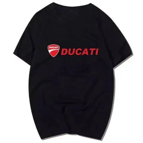 2026 Summer Fashion Attitude. Suitable for Ducati MOTO GP Team Racing Motorcycles, Motorcycle Riders' Short-sleeved T-shirts.