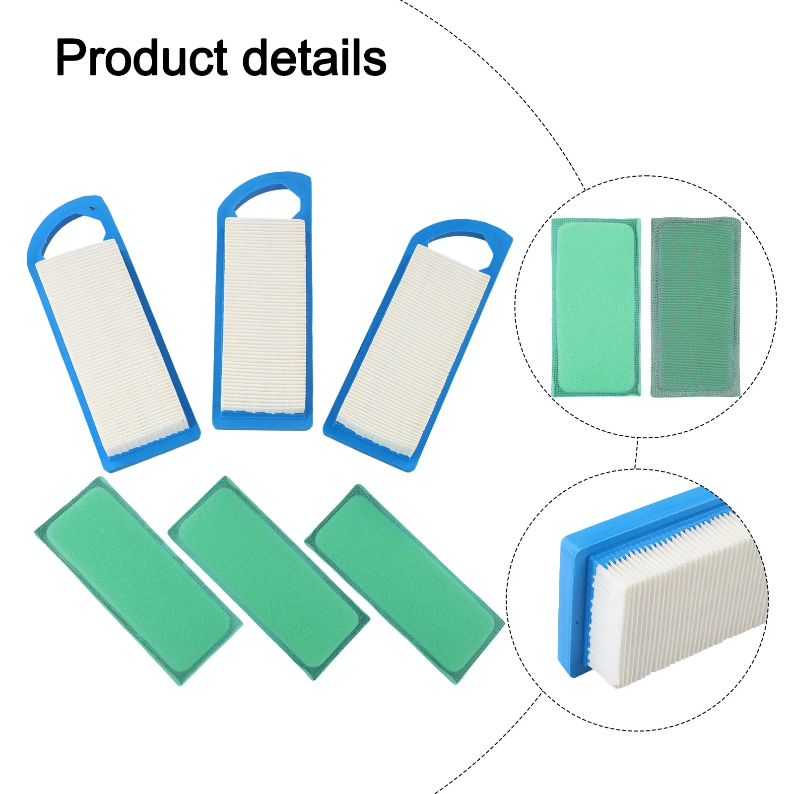 

Набор воздушных фильтров Z225 для косилок Craftsman, 3 шт., для совместимости с моделями 102 105 115 L100 L107 L108 LA110