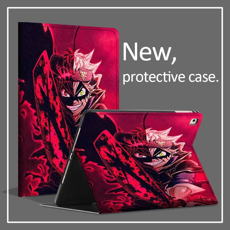 

Крутой защитный чехол для планшета Huawei MatePad 5 10 11 13 3 X9a X8a V7 6 11,5 13,3 с рисунком черного клевера