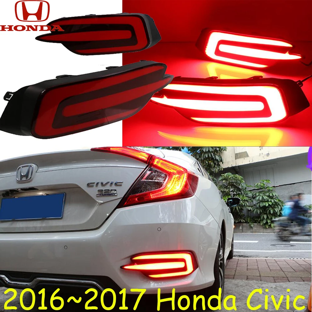 car accessories taillamp for Honda Civic Rear light LED 2016~2018y fog for Civic rear light