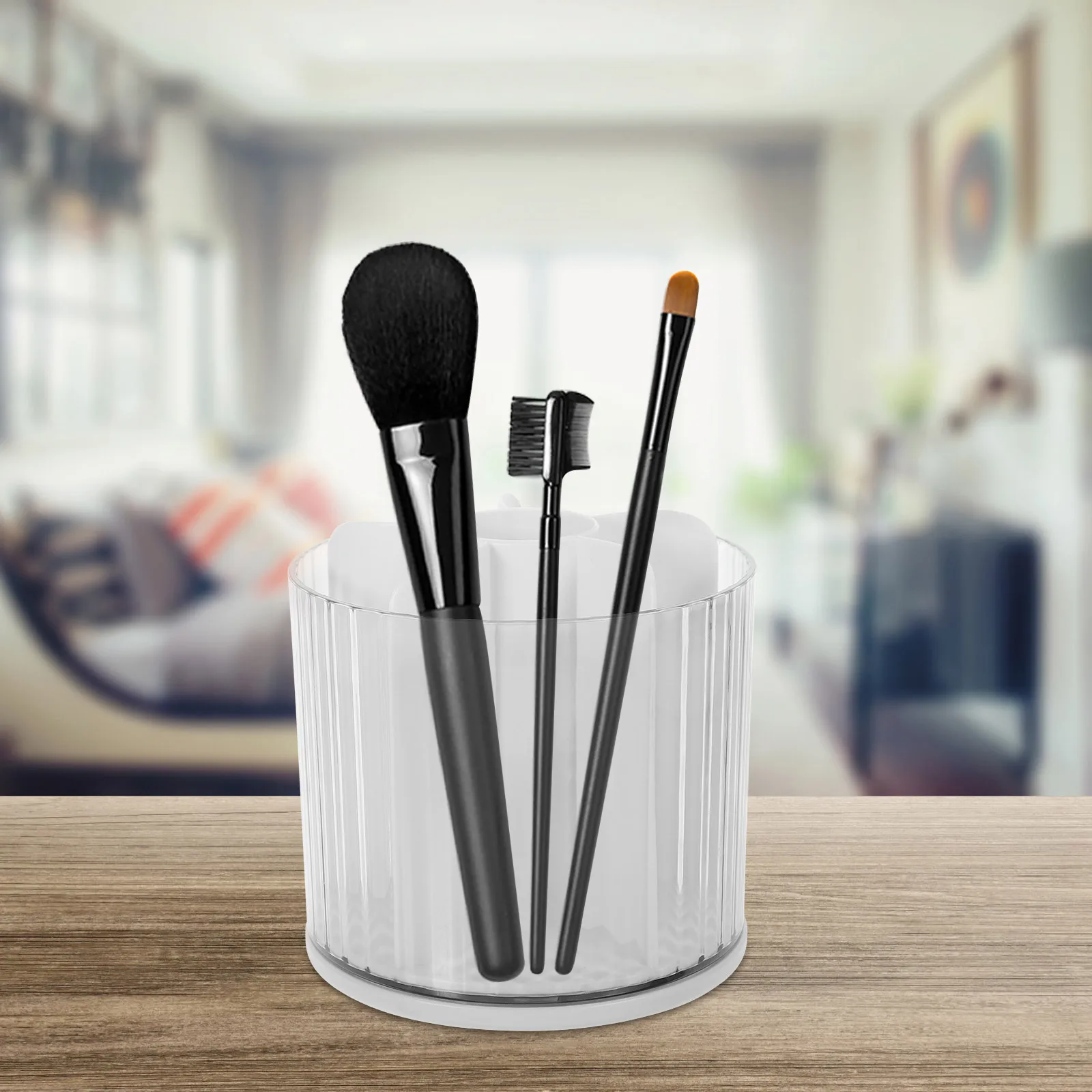 

Rotatable Pen Desk Accessories Multi Use Pencil Holder Convenient ganizer 360 Degree Rotating Storage Solution Tabletop