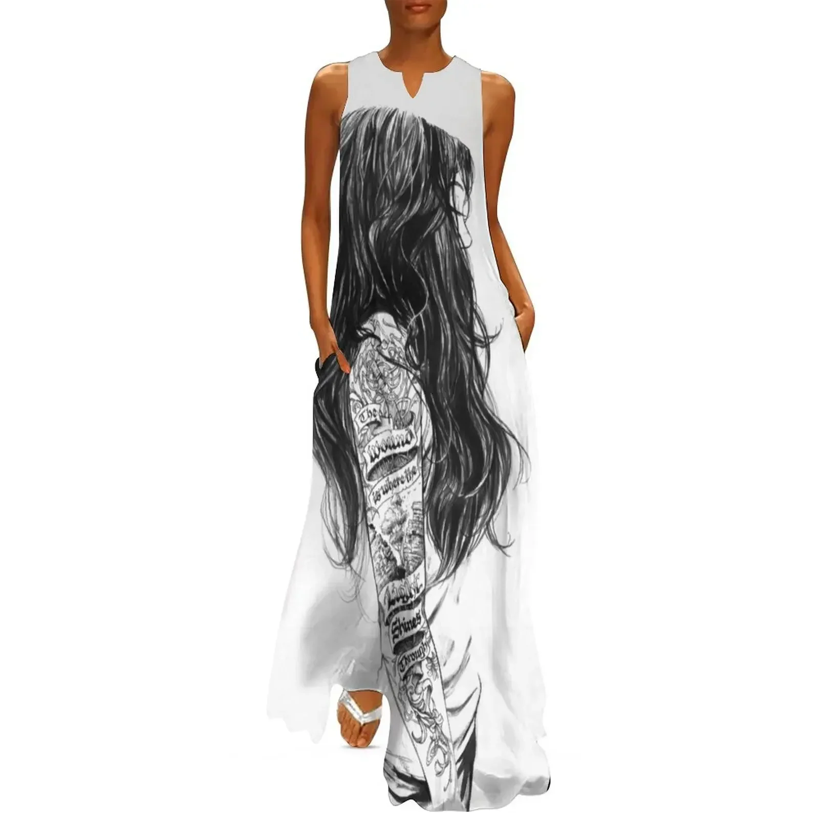 

The Gloriously Wounded Long Dress luxury evening dresses 2025 Dresses gala Long dress woman dresses for woman Dress
