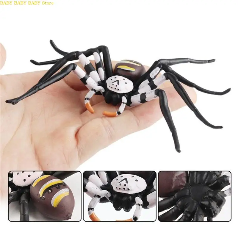 Q81A Spiders Scarab Toy Perfect for Role Playing and Pretend Play Hand Painted Figurine Scarab