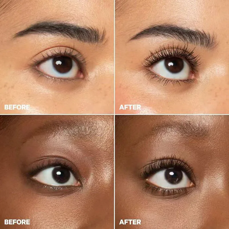 3ml Setole incrociate uniche KUSH Mascara liquido Maschera per ciglia impermeabile a lunga durata ad asciugatura rapida Curling Ciglia spesse Trucco al latte