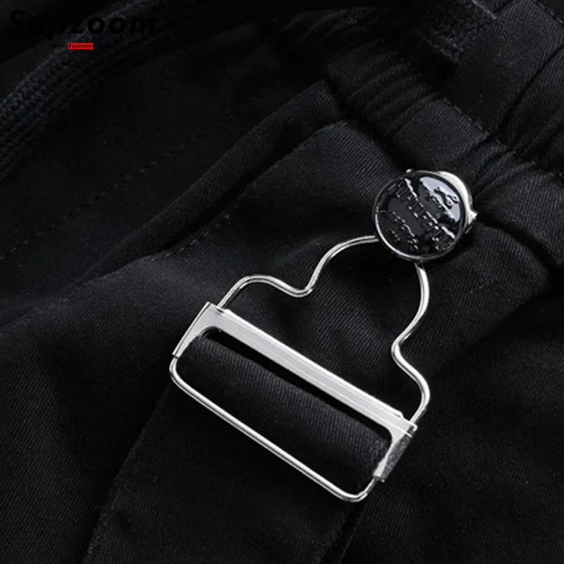 Supzoom 新着ホットトップファッションルーズコットンポケット販売ブランドオーバーオールマルチバッグハイストリートカジュアルカーゴパンツ