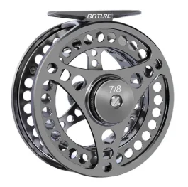 Goture-Moulinets de pêche à la mouche grand arbre usinés CNC, accessoires pour truite, brochet, carpe, 2 + 1BB, 1:1, 3/4, 5/6, 7/8, 9/10 WT