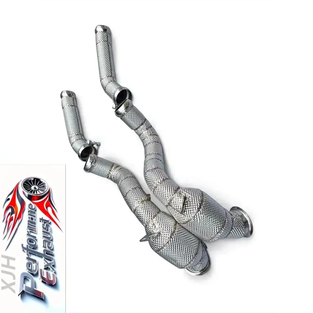 

Suitable for Mercedes Benz C63/C63S AMG W205 4.0T with catalytic downspout high-performance exhaust perfect installation