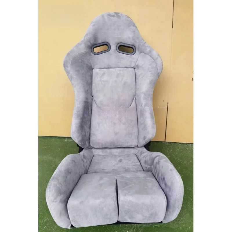 High Quality Limited Edition Color Bride Suede Racing Seats Adjustable Backrest Fiberglass Universal Modified Car Seats