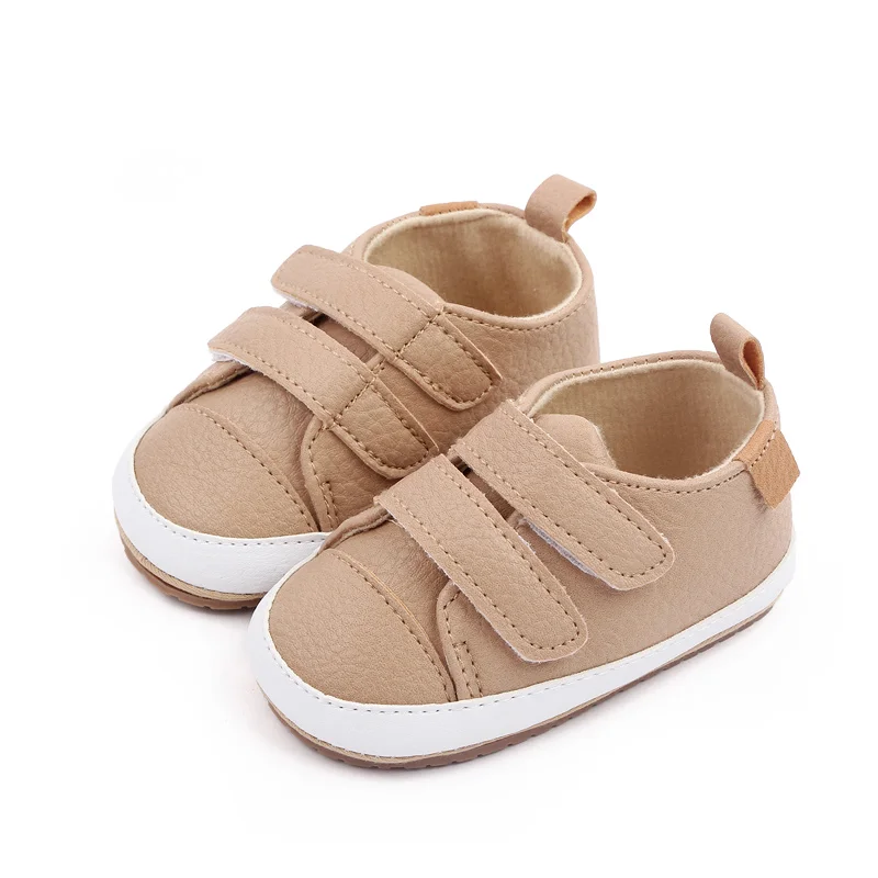 Baby Casual Sneaker Spring and Autumn Soft PU and TPR Sole Anti-slip High Quality Hot Selling 2023 New Fashion for Toddler 0-12M